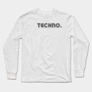 Techno Long Sleeve T-Shirt